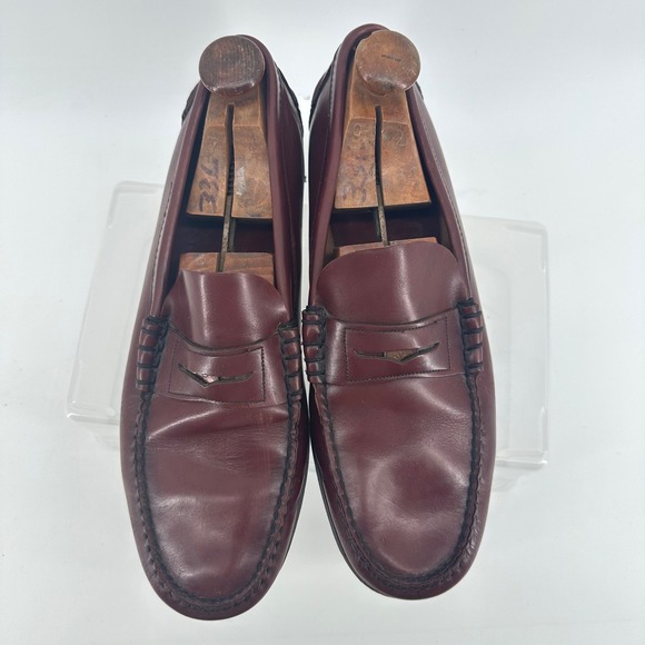 Vtg Sebago Roamers Penny Loafers Mens 12 Burgundy Preppy Ivy League Academiaa main image 9